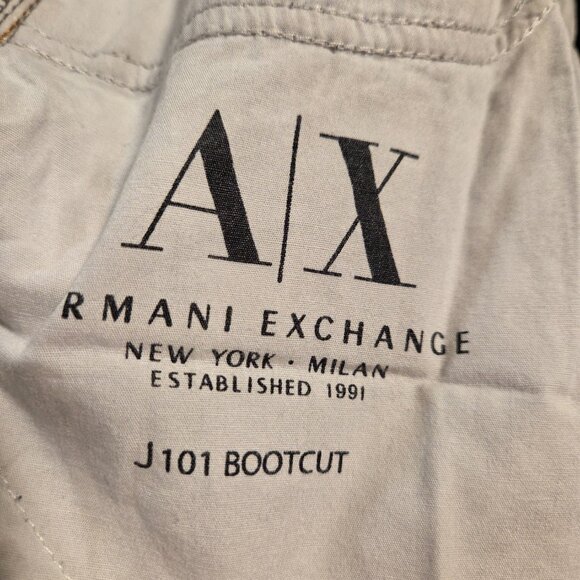 ARMANI EXCHANGE men's distressed jeans - Picture 8 of 16